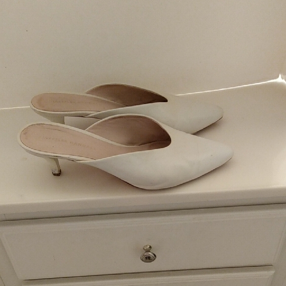 Loeffler Randall Juno Kitten Heel Open Back Slip on Mules - Picture 10 of 17